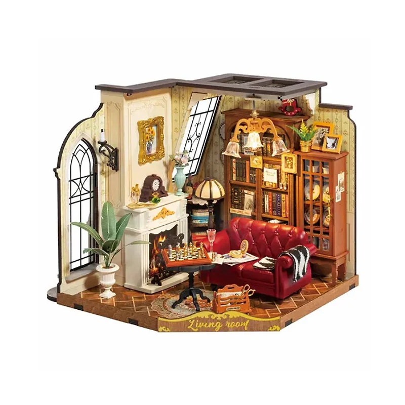 Robotime Rolife Catherine’s Living Room DIY Miniature House