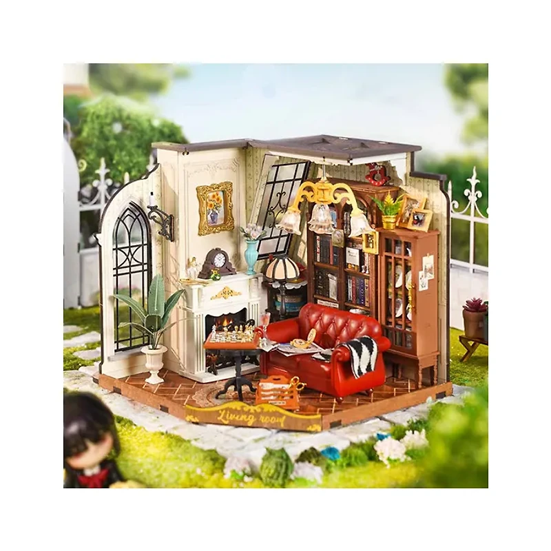 Robotime Rolife Catherine’s Living Room DIY Miniature House