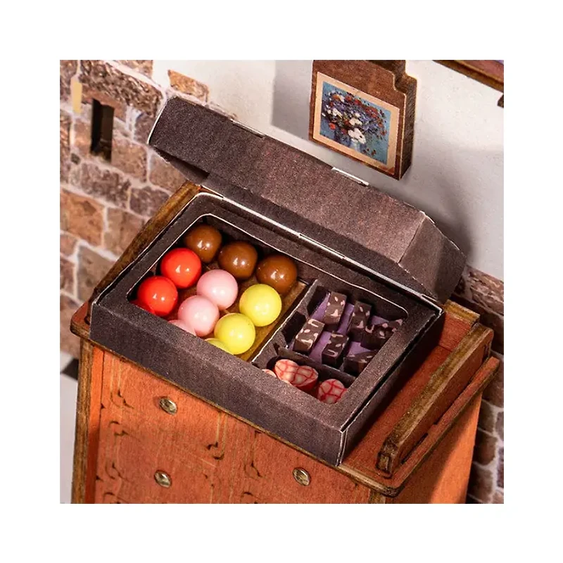 Robotime Rolife Henry’s Chocolate DIY Miniature House