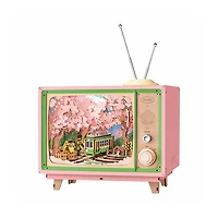Rolife Sakura Dreamy Tour DIY Music Box 3D Wooden Puzzle