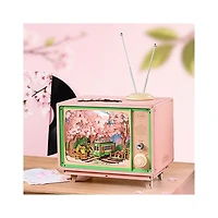 Rolife Sakura Dreamy Tour DIY Music Box 3D Wooden Puzzle