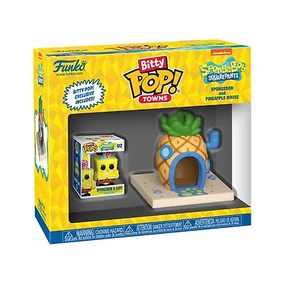 Funko Bitty Pop! Towns SpongeBob and Pineapple House