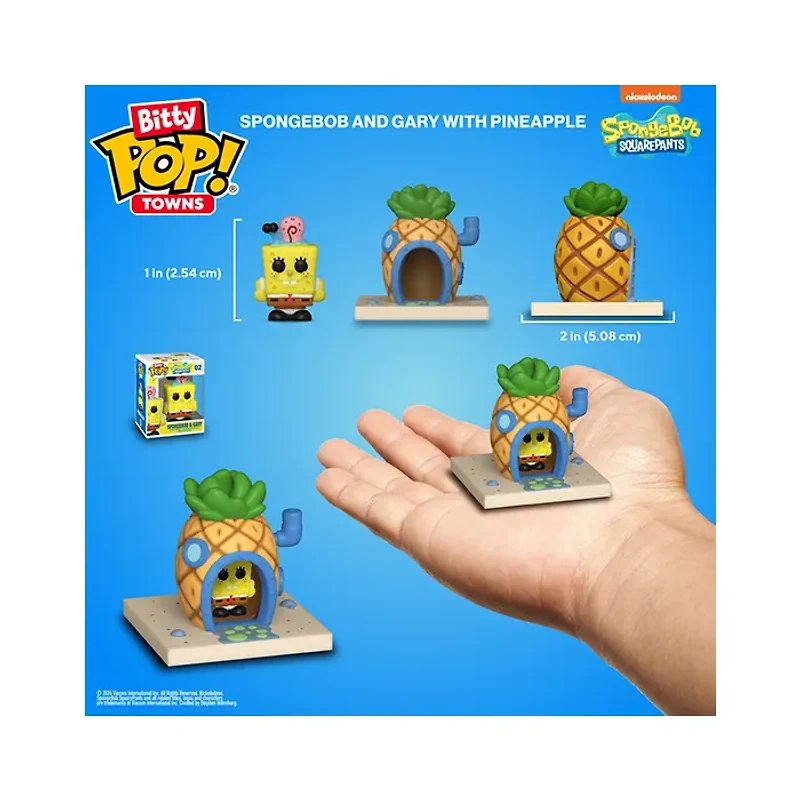 Funko Bitty Pop! Towns SpongeBob and Pineapple House