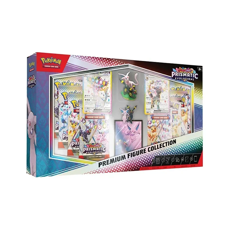 Pokémon TCG Scarlet & Violet 8.5 Prismatic Evolutions Premium Figure Collection