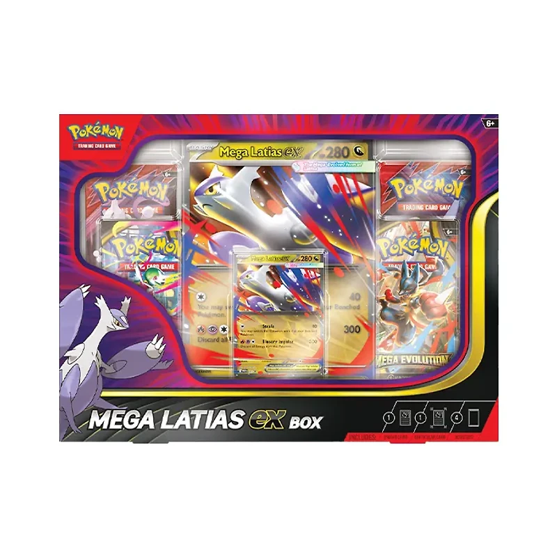 Pokemon TCG Mega Latias ex Box