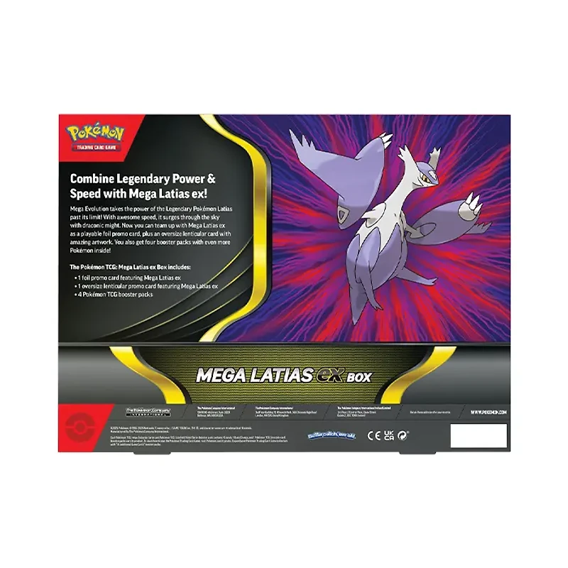 Pokemon TCG Mega Latias ex Box