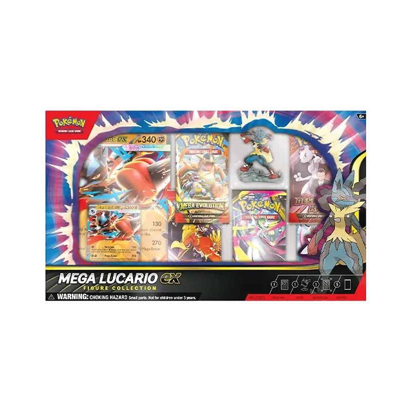 Pokémon TCG Mega Lucario ex Figure Collection