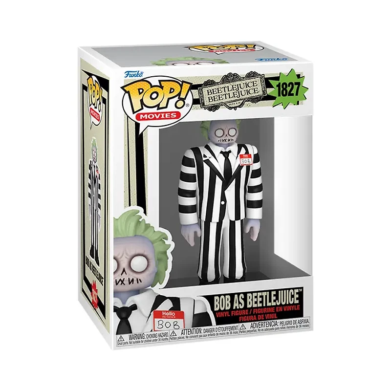 Funko Pop! Movies Beetlejuice Bob as Beetlejuice