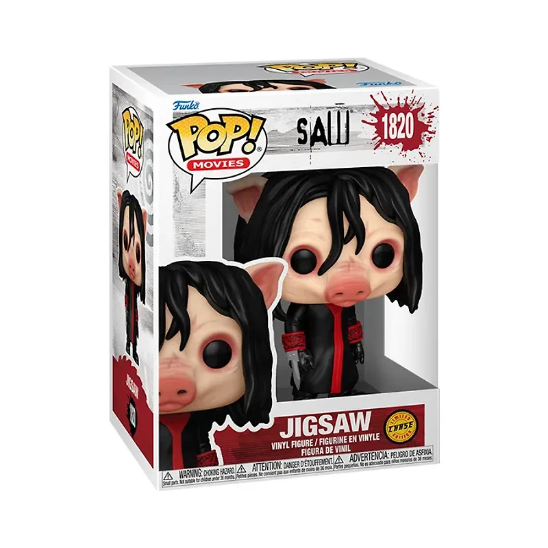 Funko Pop! Movies Saw Jigsaw – Chase Edition