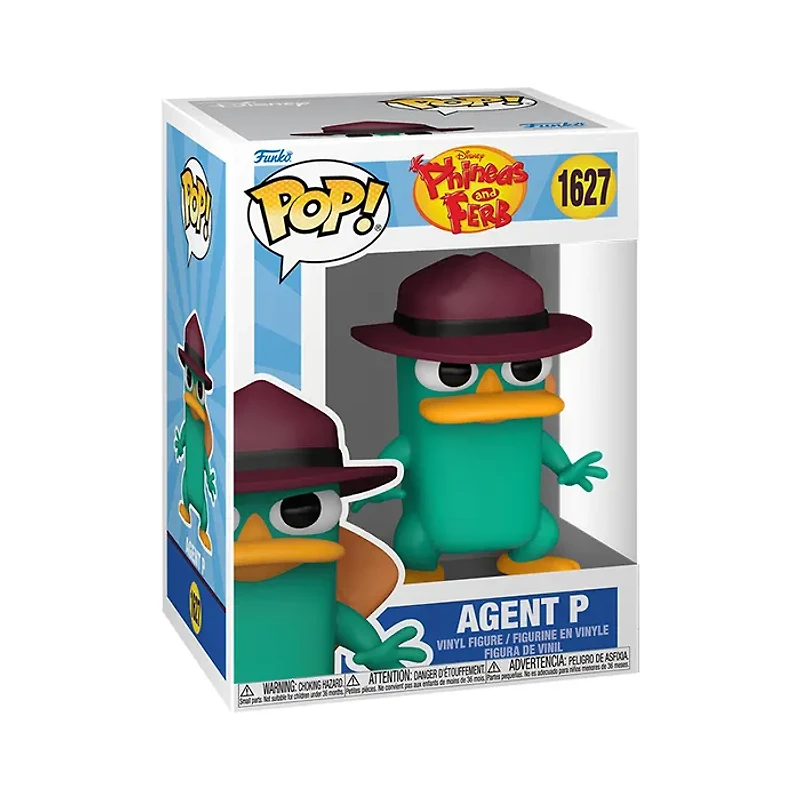 Funko Pop! Disney Phineas and Ferb Agent P