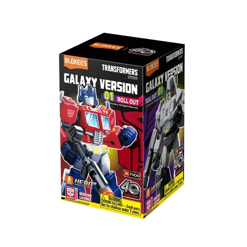 Transformers Galaxy Version 1 Blokees Mini Model Kit (Random Pick)