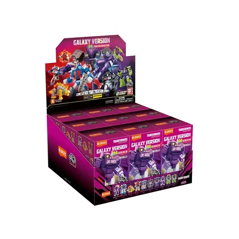 Transformers Galaxy Version 4 Fractured Space Time Blokees Mini Model Kit (Random Pick)