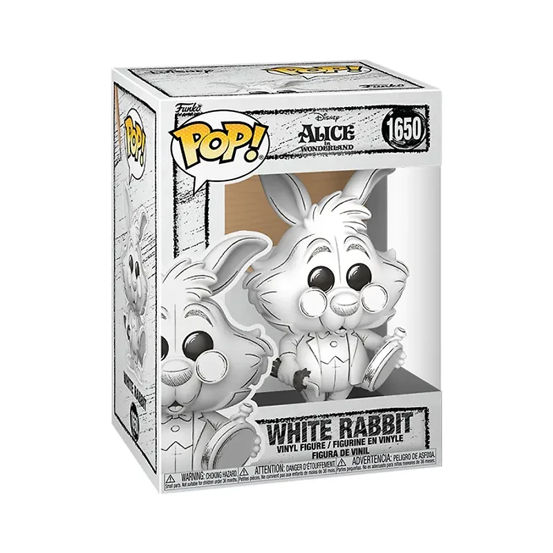 Funko Pop! Disney Alice in Wonderland White Rabbit (Sketched Deco)