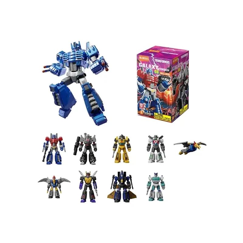 Transformers Galaxy Version 06 (Parallel Universe) Blokees Buildable Action Figure (Random Pick)