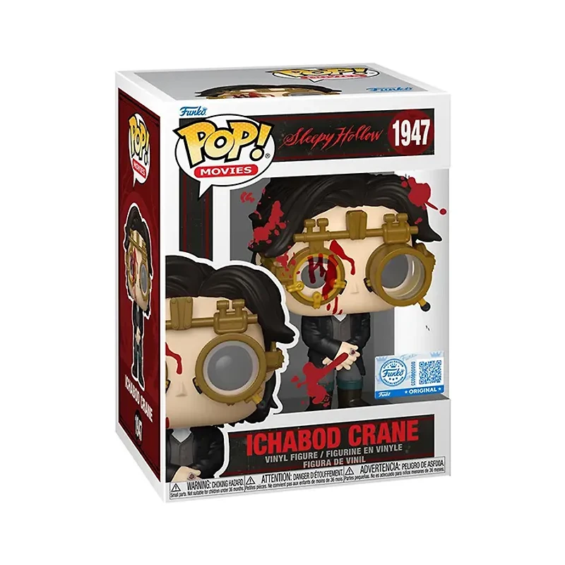 Funko Pop! Movies Sleepy Hollow Ichabod Crane Bloody