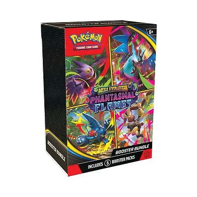 Pokémon TCG Mega Evolution 2 Phantasmal Flames Booster Bundle