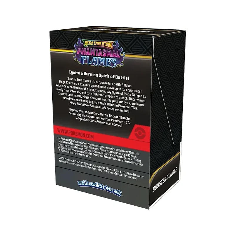 Pokémon TCG Mega Evolution 2 Phantasmal Flames Booster Bundle