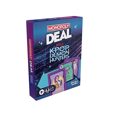Monopoly Deal Kpop Demon Hunters Card Game