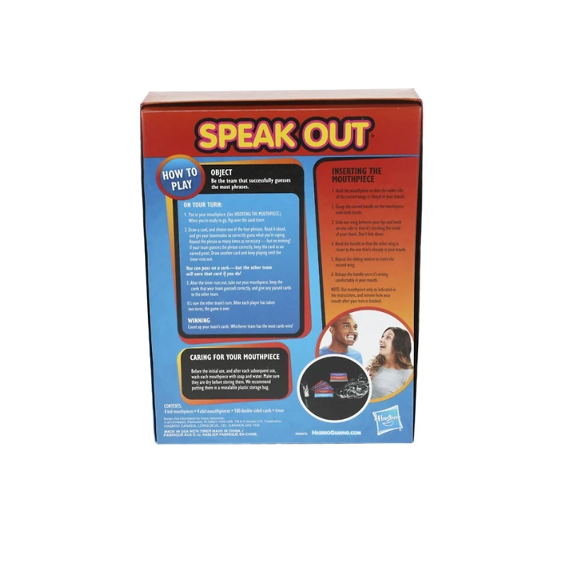 Speak Out Party Game
