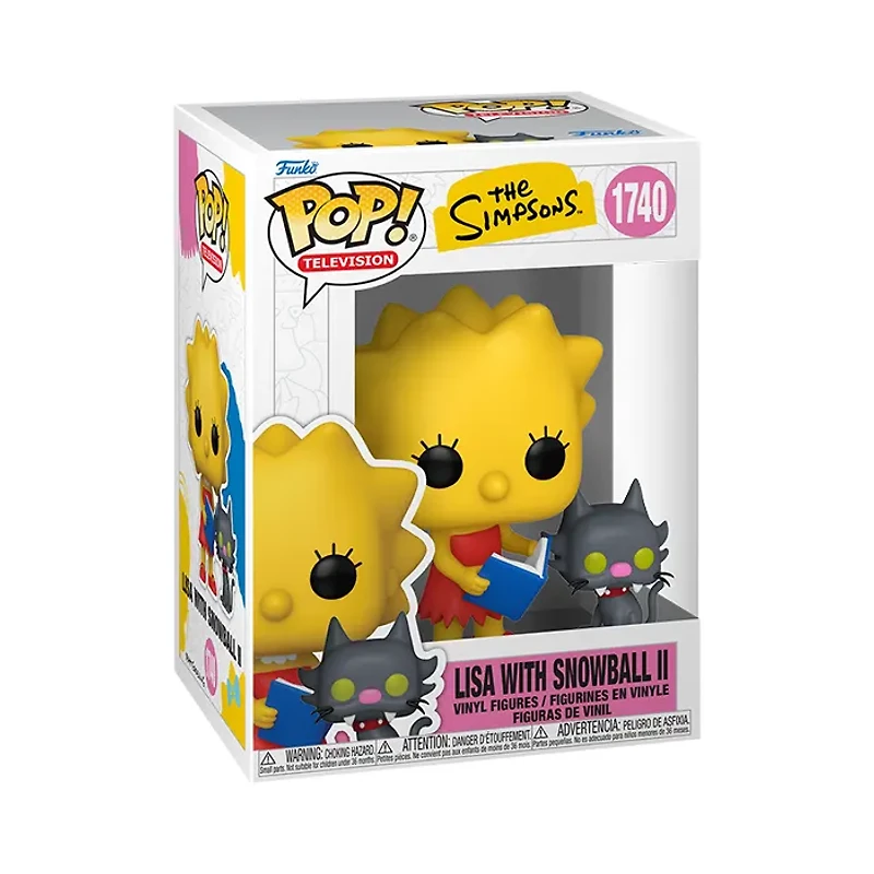 Funko Pop! & Buddy TV The Simpsons Lisa with Snowball II