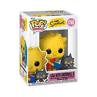 Funko Pop! & Buddy TV The Simpsons Lisa with Snowball II