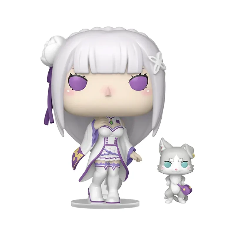 Funko Pop! & Buddy Animation Re:ZERO − Starting Life in Another World Emilia with Puck