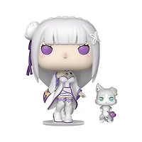 Funko Pop! & Buddy Animation Re:ZERO − Starting Life in Another World Emilia with Puck