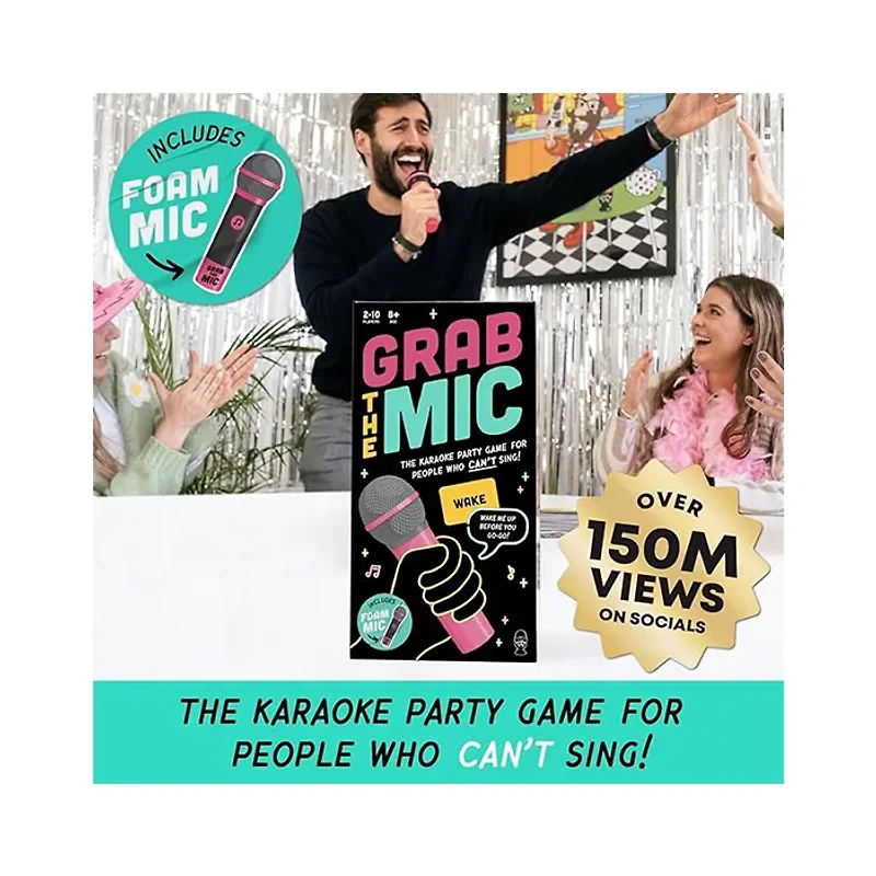 Grab The Mic The Family Karaoke Game