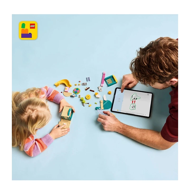 LEGO Bluey Playground Fun with Bluey and Chloe 104 Pieces