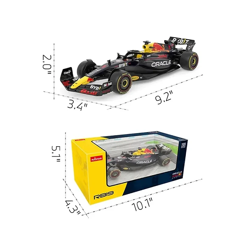 Rastar 1:24 Oracle RedBull F1 RB19 Collectible Metal Die Cast Car