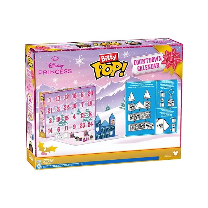 Funko Bitty Pop! Disney Princess Holiday Advent Calendar