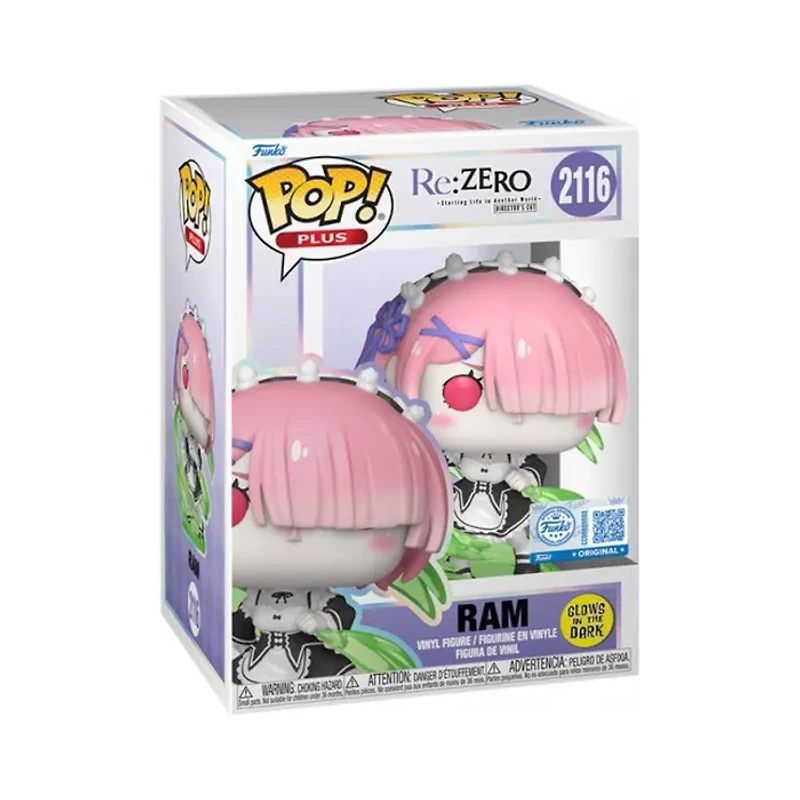 Funko Pop! Animation Re:ZERO − Starting Life in Another World Ram (Glow In The Dark)