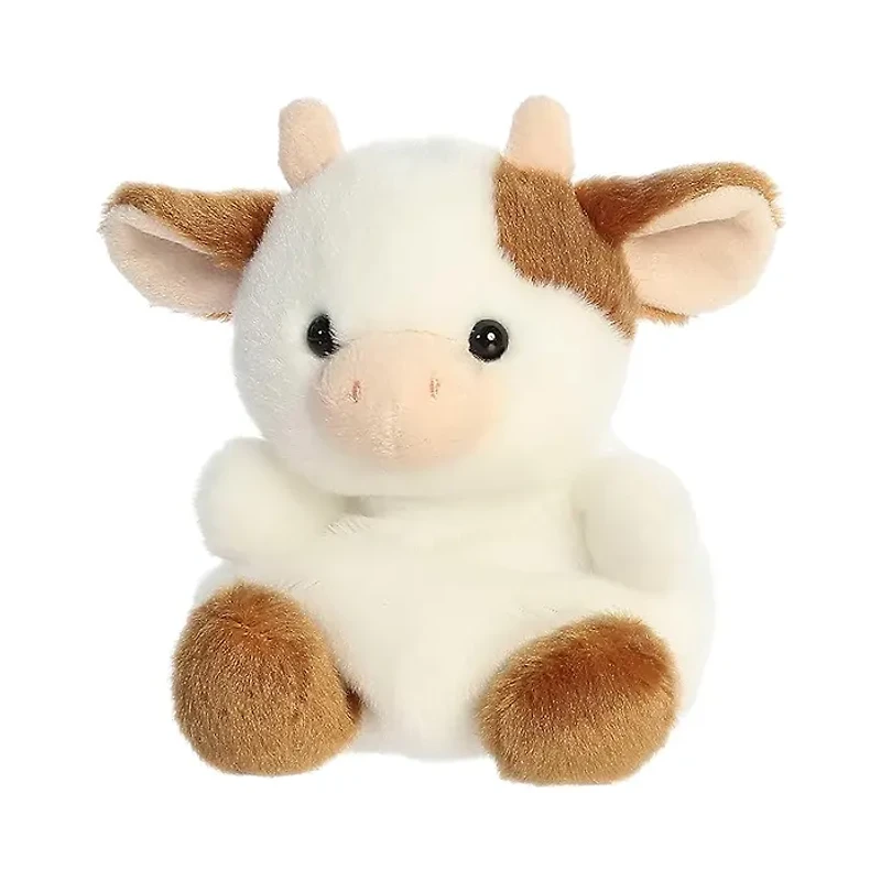 Aurora Adorable Palm Pals Caroline Brown Cow 5″