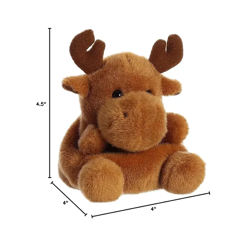 Aurora Adorable Palm Pals Cinnamon Moose 5″