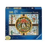 Ravensburger Ingrid Slyder: Christmas Songbirds 500 Large Piece Jigsaw Puzzle