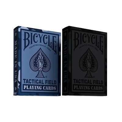 Bicycle Playing Cards Tactical Field Navy/Black