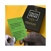 Truth or Drink Sin Edition Party Game