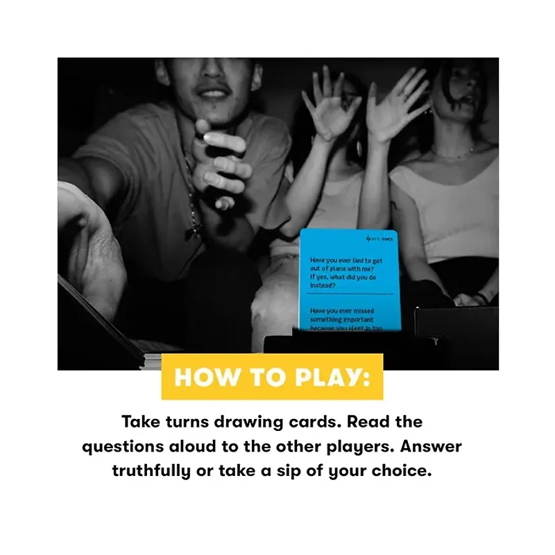 Truth or Drink Sin Edition Party Game