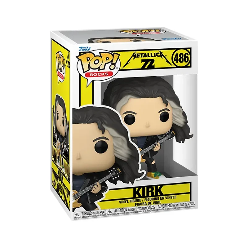 Funko Pop! Music Metallica Kirk (72 Seasons)