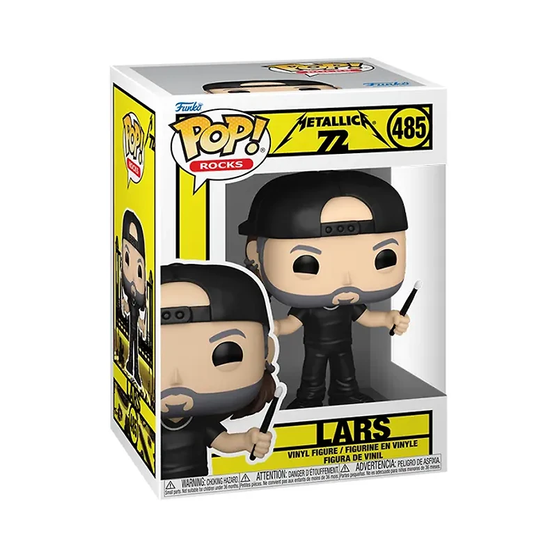 Funko Pop! Music Metallica Lars (72 Seasons)
