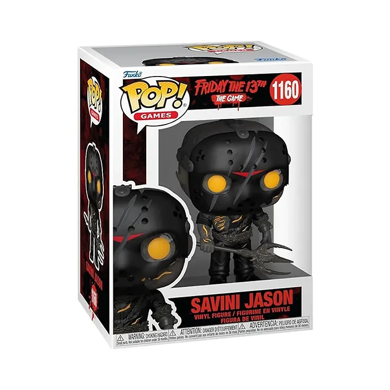 Funko Pop! Games Friday The 13th Savini Jason