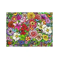 Ravensburger Tiffany Flowers 100 Piece Jigsaw Puzzle