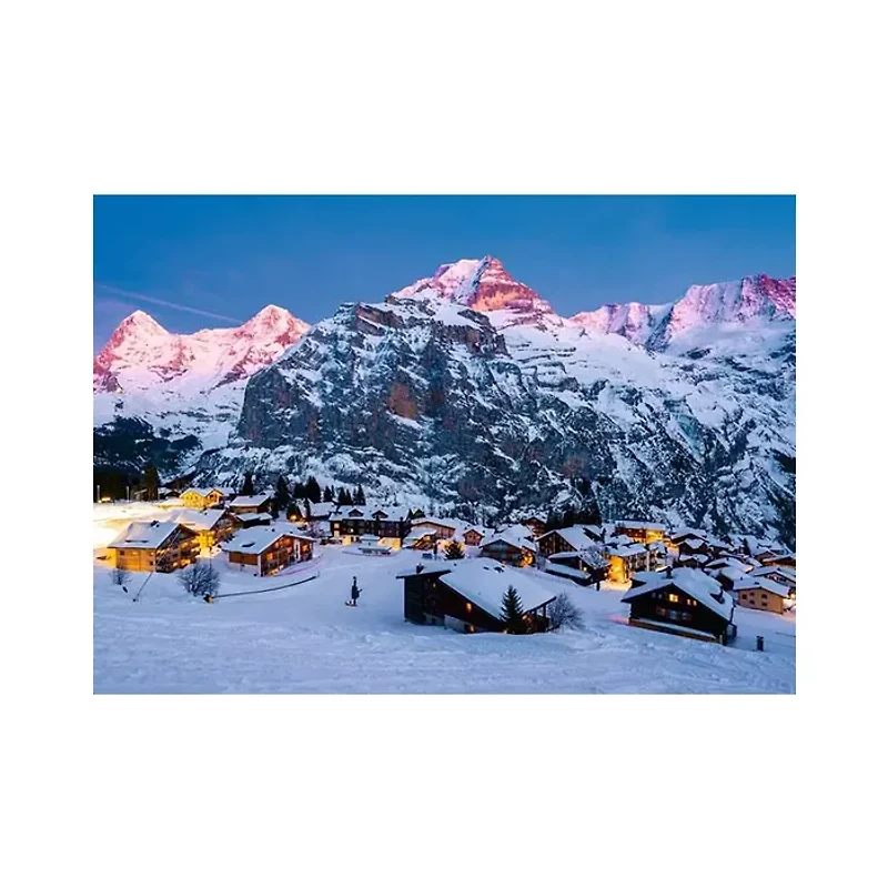Ravensburger Bernese Oberland Murren 1000 Piece Jigsaw Puzzle