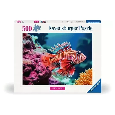 Ravensburger Red Lionfish 500 Piece Jigsaw Puzzle