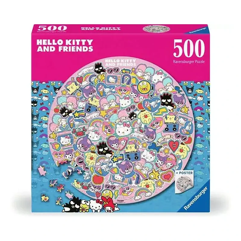 Ravensburger Hello Kitty and Friends 500 Piece Jigsaw Puzzle