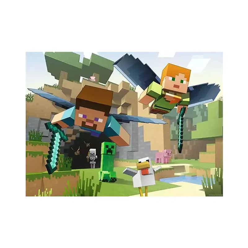 Ravensburger Minecraft Adventures 200 XXL Piece Jigsaw Puzzle
