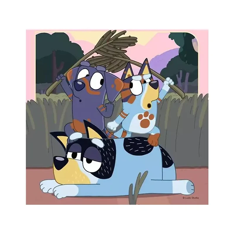 Ravensburger Bluey’s Adventures 3×49 Piece Jigsaw Puzzle