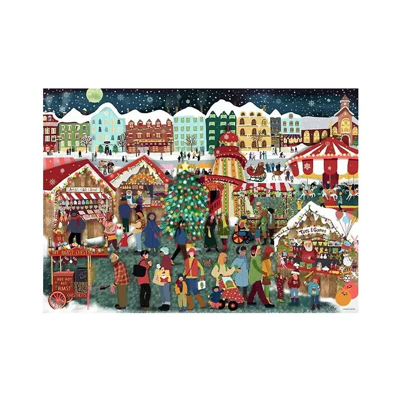 Ravensburger Christmas Market 1000 Piece Jigsaw Puzzle