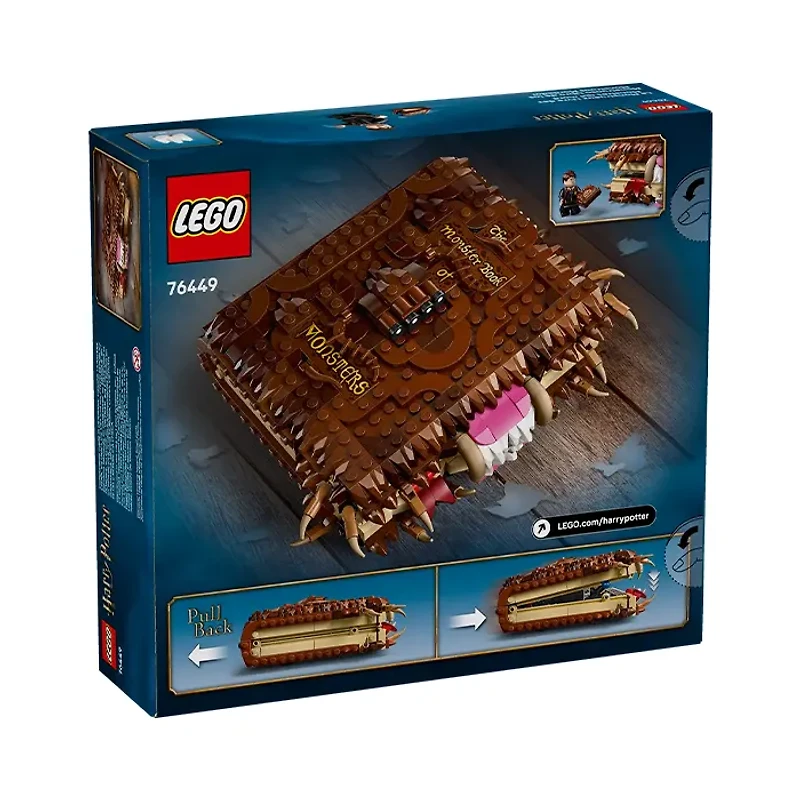 LEGO Harry Potter Chomping Monster Book of Monsters 518 Pieces