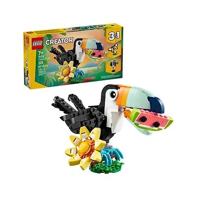 LEGO Creator 3-in-1 Wild Animals: Tropical Toucan 225 Pieces